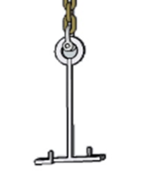 Bilde av Holder for 3 pistoler til dobbel skinnegang