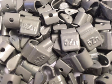 Bilde av lodd 5 gr.Zink ALU.FELG clip on 100 stk i eske