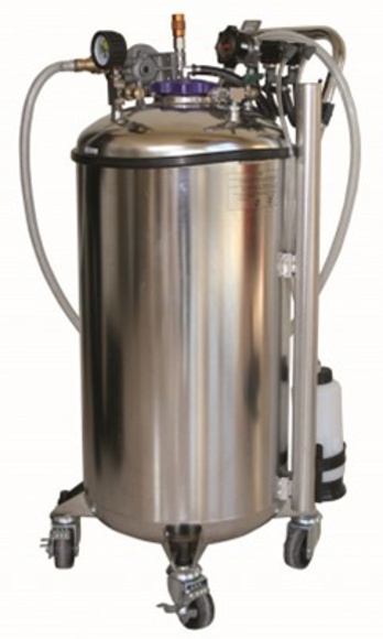Bilde av spin diesel/bensintømmer 90 ltr. beholder-rustfritt-luftoper