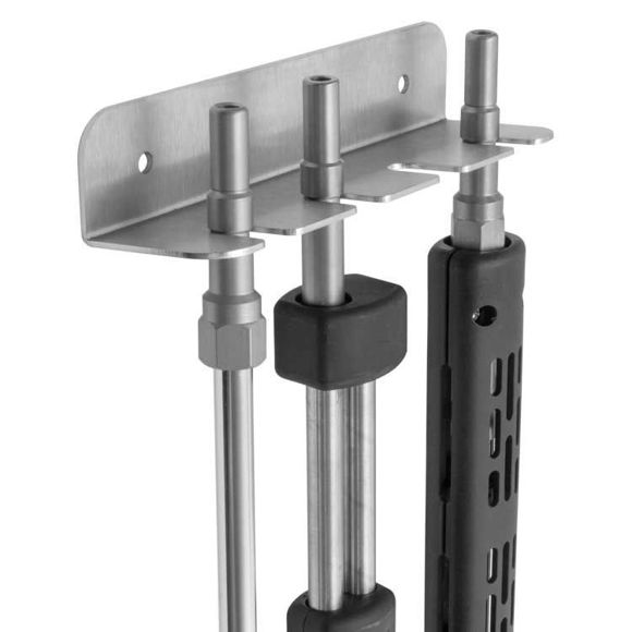 Bilde av Lanseholder rustfritt stål 4 rom for KW pluggnipler