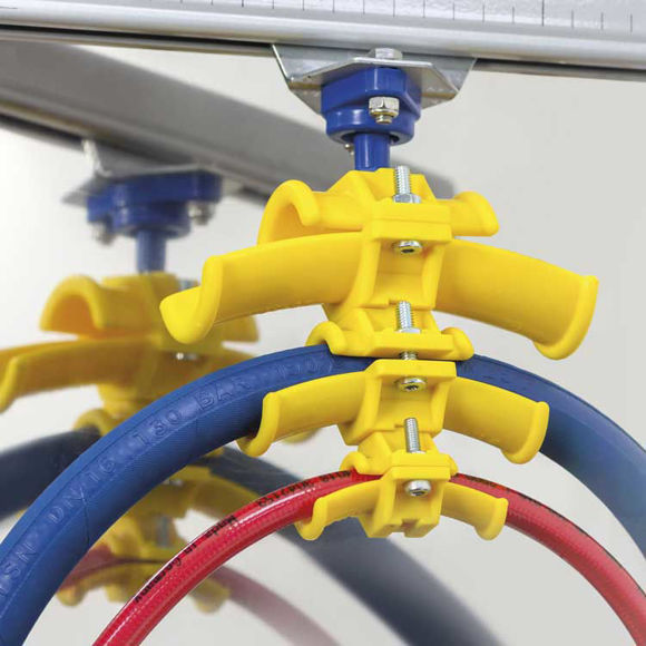 Bilde av Slangevogn: 32/30 mm plast/stål