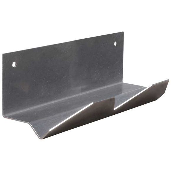 Bilde av Børste veggholder i rustfritt stål