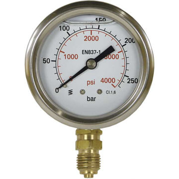 Bilde av Manometer 0-40 U 63mm 1/4BSP