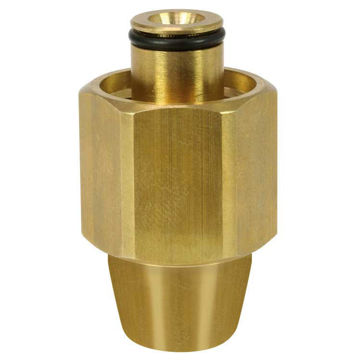 Bilde av Adapter K-Lock-6 TR22IG: 3/8" Hunn messing