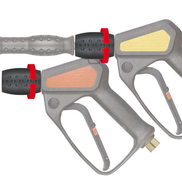 Bilde av Svivelledd ST-345 1/4" IT-BSP sort