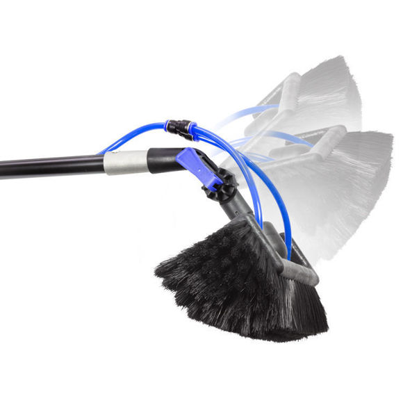 Bilde av Teleskopisk lavtrykk-vaskebørste- Solarcleaning - uten filter - 1,9-10mtr