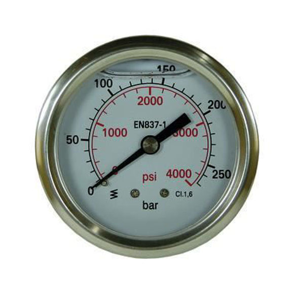 Bilde av manometer 0-400 HI 63 mm 1/4"BSP
