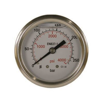 Bilde av manometer 0-400 HI 50 mm 1/4"BSP