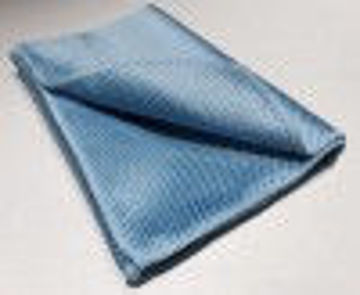 Bilde av NEJXSU4040-270 Blue - Microfiber Glassklut - Fiskeskjell - 40*40cm - 270 GSM