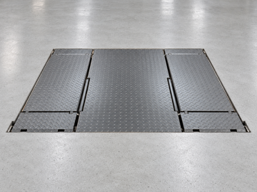 EAE MR35 Nedfellingsplate – 6 mm pulverlakkert dråpemetallplate for nedfelling i gulv
