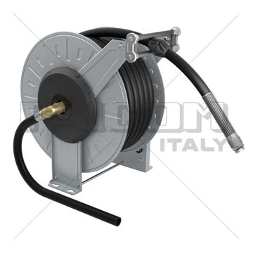 Bilde av Faicom slangetrommel -18 bar- vann og luft -1" inn/ut - 25 mtr. gummislange 1"-25x34mm slange