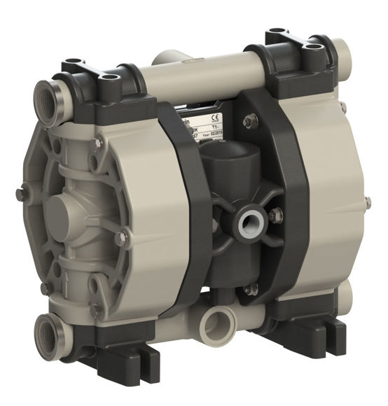Bilde av faicom membranpumpe -poly-dobbelvirkende-1"bsp-110 ltr/min-luftdrevet