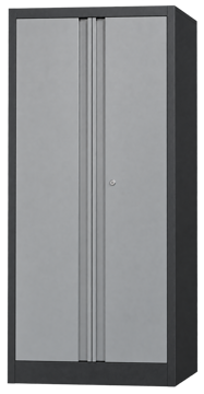 Vis detaljer for Verksted grå-tofarget innredning høyskap dobbelt 910 X 500 X1890 MM Bilde av Verksted grå-tofarget innredning høyskap dobbelt 910 X 500 X1890 MM