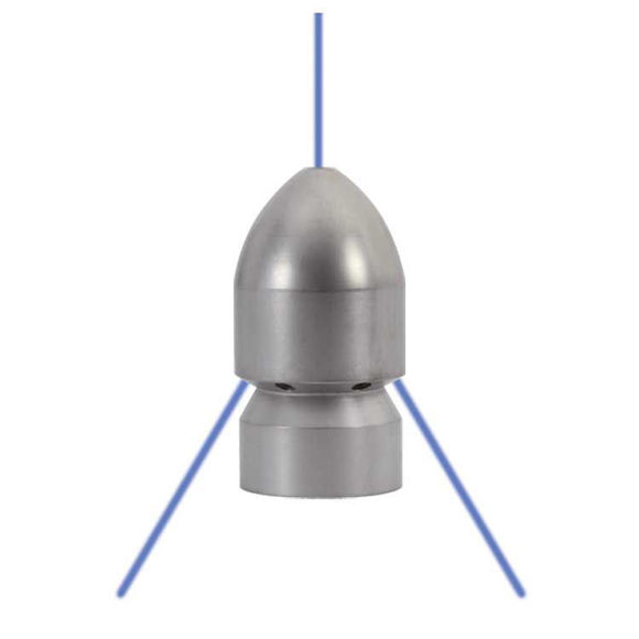 Bilde av "SEWER NOZZLE 1/2""F 1XF; 6XR 100"