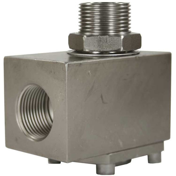 Bilde av Svivelledd 3/4" IT : 3/4" BSP rustfritt stål for slange