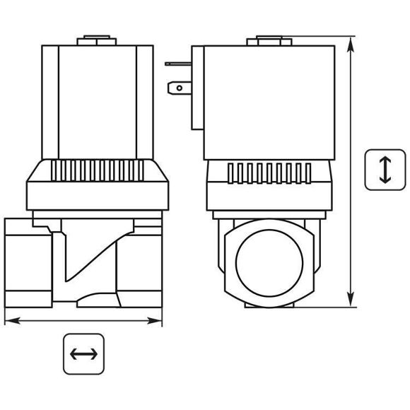 Bilde av MV-Bürkert 6213-13 3/4 230V-50Hz 0-10b