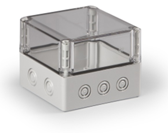 Bilde av Komplett boks/trykknapp for tidsbestemt styring av pumpe/ventil/vifte