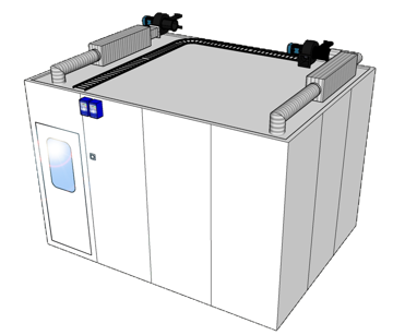 Bilde av Blanderom med ventilasjon