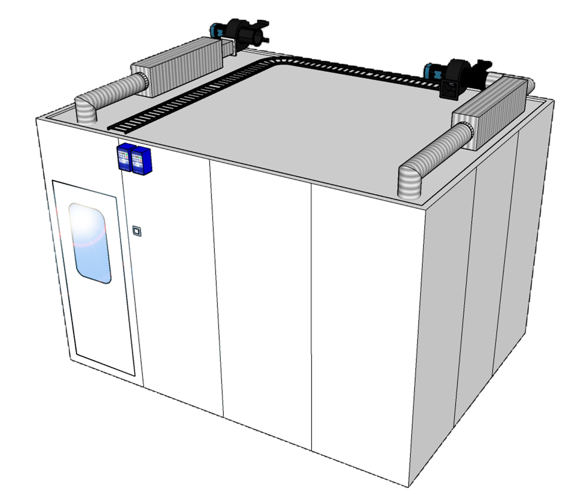 Bilde av Blanderom med ventilasjon