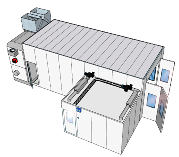 Bilde av Blanderom med ventilasjon