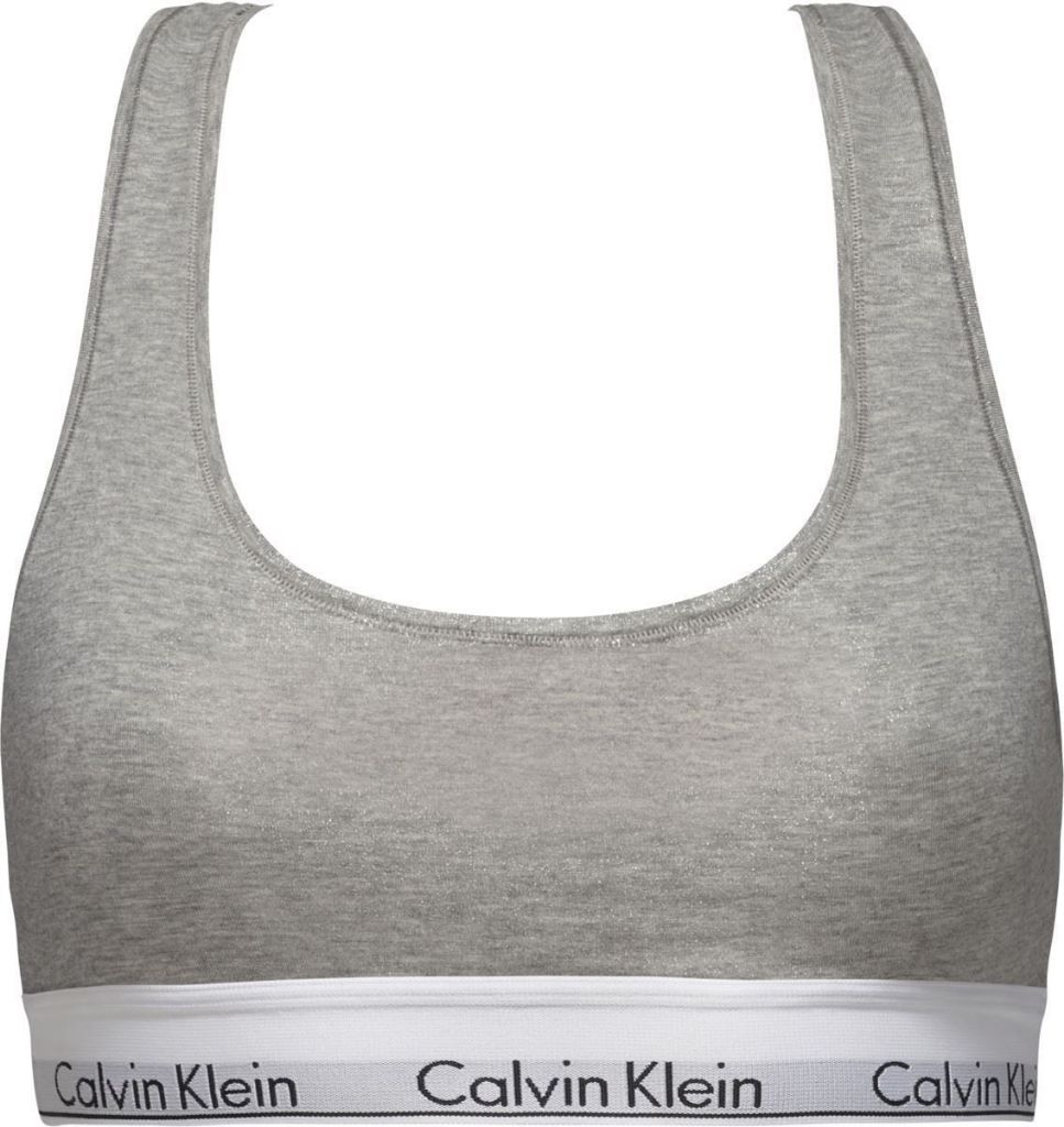 Bilde av Calvin Klein 'MODERN COTTON' bralette, grey heather