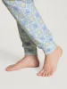 Calida DAYLIGHT DREAMS pyjama with cuff, harmony blue