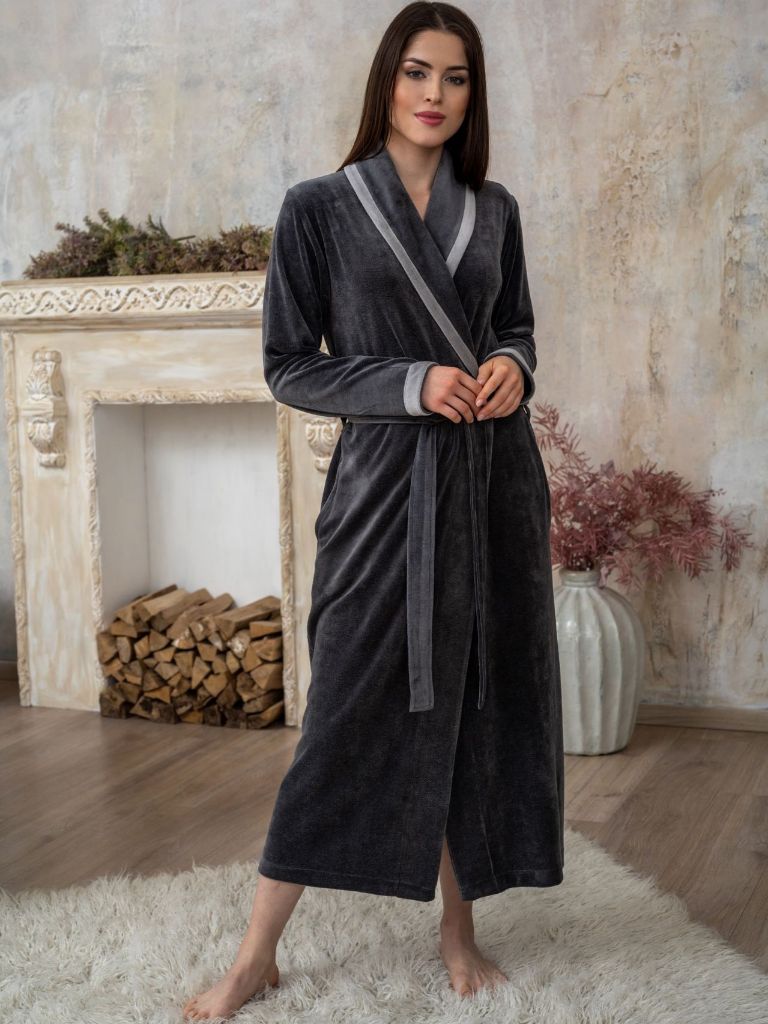 Belmanetti WINNIPEG robe, asphalt