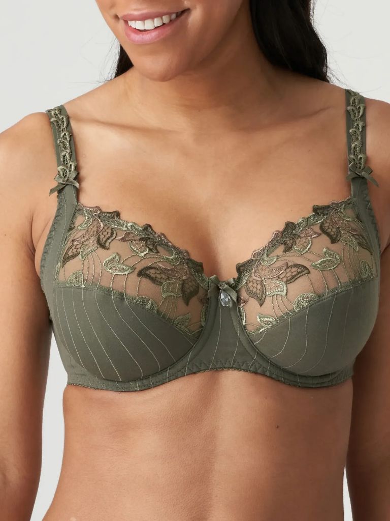 PrimaDonna DEAUVILLE full cup wire bra, paradise green