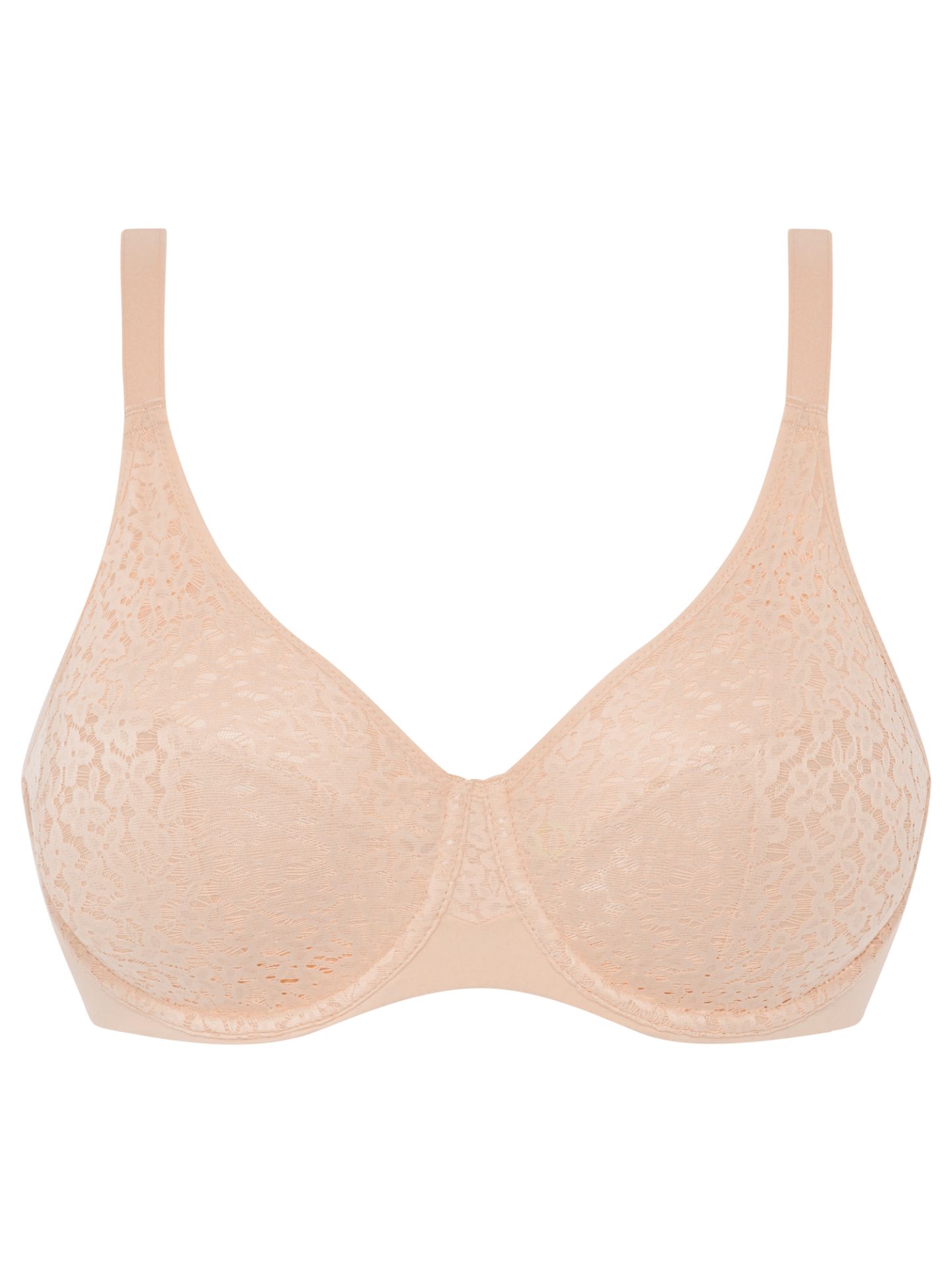 Chantelle NORAH Molded Comfort Underwire Bra, Golden Beige- Pikant Under