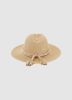 Seafolly SHADY LADY collapsible fedora hat, gold