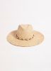 Seafolly SHADY LADY raffia cowgirl hat, natural