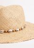 Seafolly SHADY LADY raffia cowgirl hat, natural