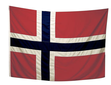Bilde av Norsk flagg