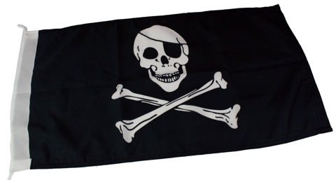 Bilde av Piratflagg 45 cm