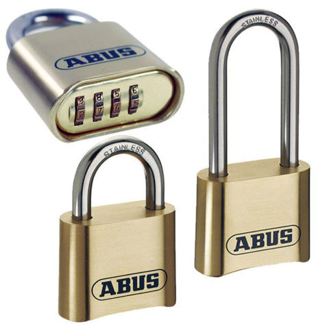 Bilde av Hengelås 180IB/50 m/kodelås lang - Abus