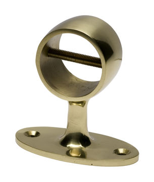 Vis detaljer for Rekkeholder pol.mess 38mm Bilde av Rekkeholder pol.mess 38mm