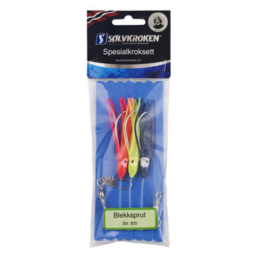 Bilde av Kroksett Blekksprut 6/0
