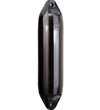 Vis detaljer for Polyform fender F-serie sort Bilde av Polyform fender F-serie sort
