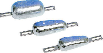 Vis detaljer for Sinkanode skrog, oval 1 kg Bilde av Sinkanode skrog, oval 1 kg