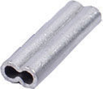 Vis detaljer for Dobbel klemhylse Aluminium Bilde av Dobbel klemhylse Aluminium