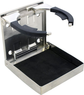 Vis detaljer for Glass/flaskeholder, sidemontert, syrefast Bilde av Glass/flaskeholder, sidemontert, syrefast