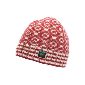 Vis detaljer for Devold svalbard Beanie Hindberry/Offwhite Bilde av Devold svalbard Beanie Hindberry/Offwhite