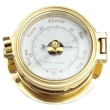 Bilde av Barometer, messing stor