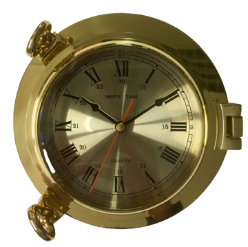 Vis detaljer for Klokke, messing stor Bilde av Klokke, messing stor