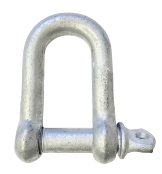 Vis detaljer for D-sjakkel galvanisert Bilde av D-sjakkel galvanisert