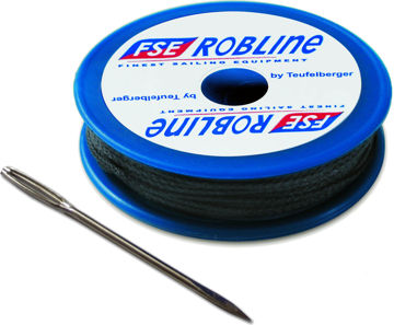 Vis detaljer for Taklegarn vokset m/nål 0,8 mm, 90 m Bilde av Taklegarn vokset m/nål 0,8 mm, 90 m