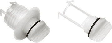 Vis detaljer for Lenseplugg nylon hvit Bilde av Lenseplugg nylon hvit