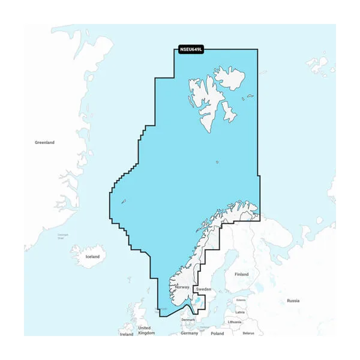 Vis detaljer for Garmin Navionics+ Norgeskart Bilde av Garmin Navionics+ Norgeskart