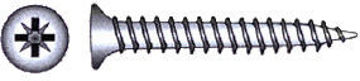 Bilde av Sponplateskrue A4 DIN 1008