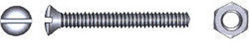 Vis detaljer for Maskinskrue m/mutter A4 DIN 964/934 Bilde av Maskinskrue m/mutter A4 DIN 964/934